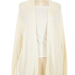 GAP Cream Cardigan Sweater Soft Knit